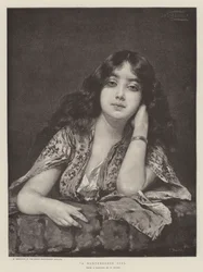 Uma menina montenegrina